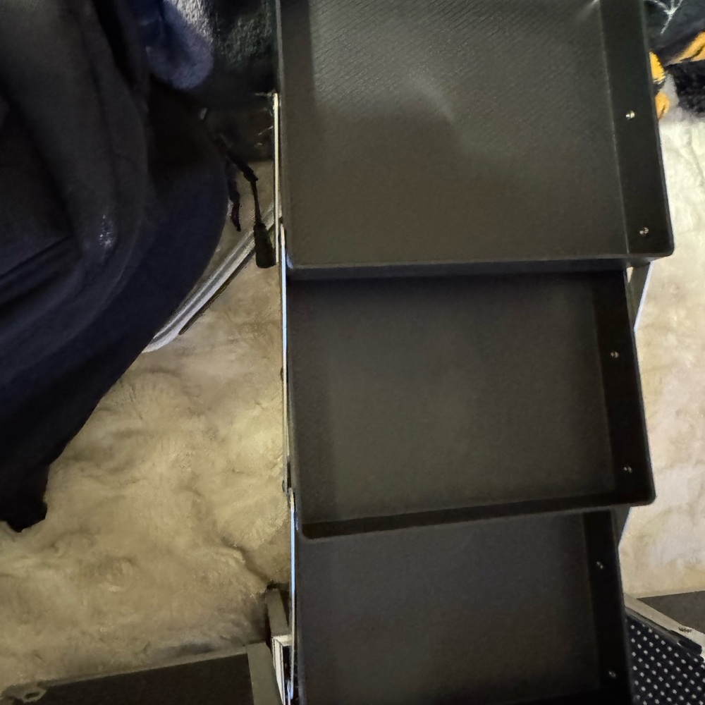Black And Silver Locking Storage Case View 6